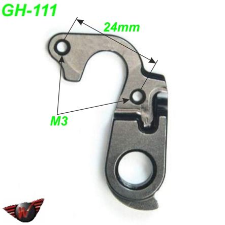 Ausfallende Schaltauge GH-111 Wheels CNC Gary Fisher Trek
