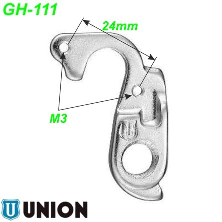 Ausfallende Schaltauge GH-111 Union Marwi Gary Fisher Trek