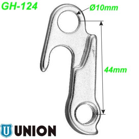 Ausfallende Schaltauge GH-124 Union Marwi Corratec Focus GT Hercules Kalkhoff Schwinn Univega