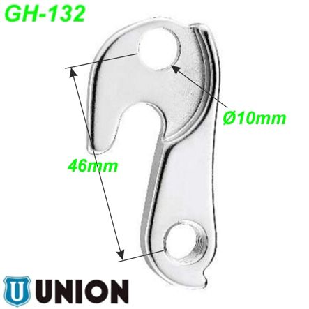 Ausfallende Schaltauge GH-132 Union Marwi Coluer Felt