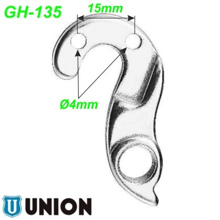 Ausfallende Schaltauge GH-135 Union Marwi Giant