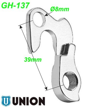Ausfallende Schaltauge GH-137 Union Marwi Gary Fisher Lemond MBK Trek