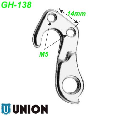 Ausfallende Schaltauge GH-138 Union Marwi Diamant Gary Fisher Trek