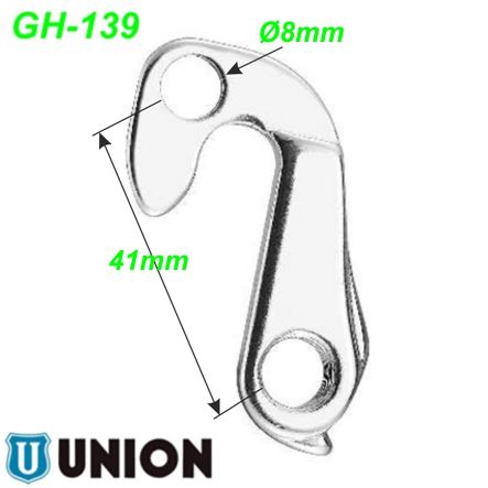 Ausfallende Schaltauge GH-139 Union Marwi Trek