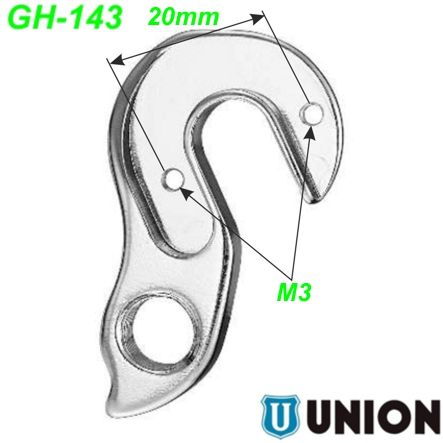 Ausfallende Schaltauge GH-143 Union Marwi S-Works Specialized
