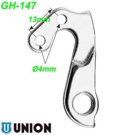 Ausfallende Schaltauge GH-147 Union Marwi Bergamont Cervelo Eddy Merckx