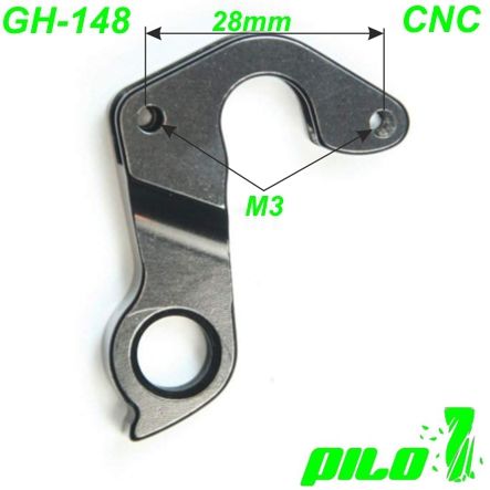 Ausfallende Schaltauge GH-148 Pilo CNC Cannondele