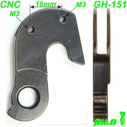 Ausfallende Schaltauge GH-151 CNC Pilo Cannondele Drössiger