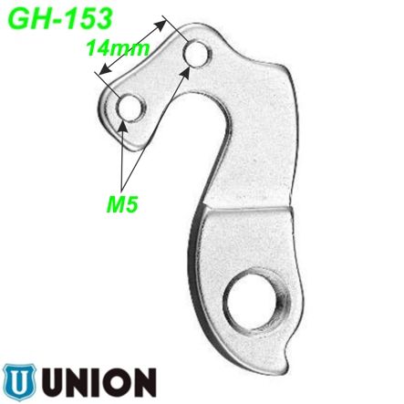 Ausfallende Schaltauge GH-153 Union Marwi Various Brands