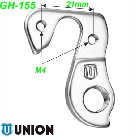 Ausfallende Schaltauge GH-155 Union Marwi Orbea