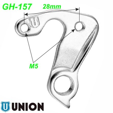 Ausfallende Schaltauge GH-157 Union Marwi Scott