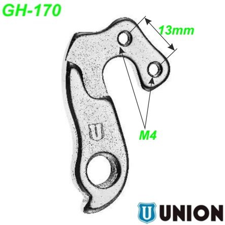 Ausfallende Schaltauge GH-170 Union Marwi Ghost