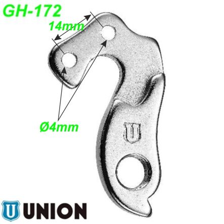 Ausfallende Schaltauge GH-172 Union Marwi Canyon Ghost Haibike Kona Schwinn Stevens