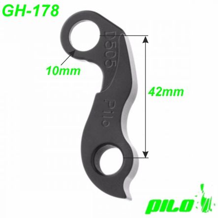 Ausfallende Schaltauge GH-178 Pilo D505 CNC Bergamont