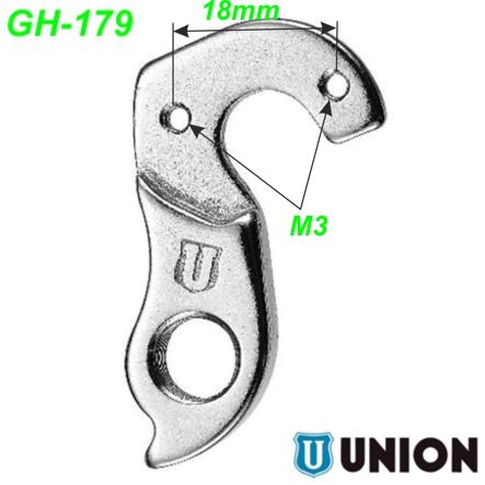 Ausfallende Schaltauge GH-179 Union Marwi Stevens