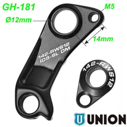 Ausfallende Schaltauge GH-181 Union Marwi Scott