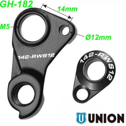Ausfallende Schaltauge GH-182 Union Marwi Scott