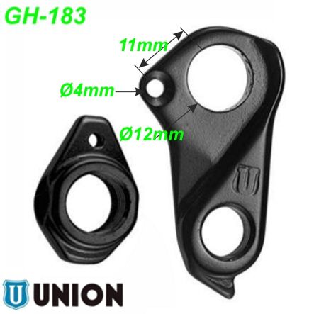 Ausfallende Schaltauge GH-183 Union Marwi Giant
