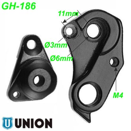 Ausfallende Schaltauge GH-186 Union Marwi Giant
