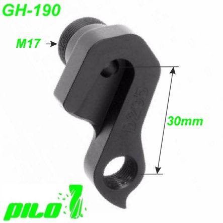 Ausfallende Schaltauge GH-190 CNC Pilo D295 Gary Fisher Trek