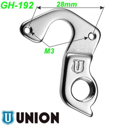 Ausfallende Schaltauge GH-192 Union Marwi Cannondale