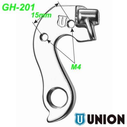 Ausfallende Schaltauge GH-201 Union Marwi Cube