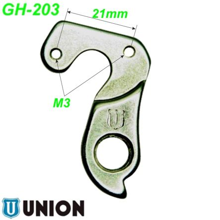 Ausfallende Schaltauge GH-203 Union Marwi BMC Stevens