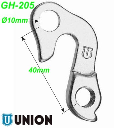 Ausfallende Schaltauge GH-205 Union Marwi Fuji Full Dynamix