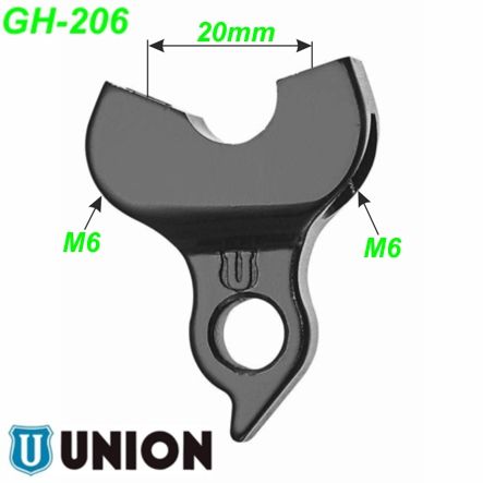 Ausfallende Schaltauge GH-206 Union Marwi Cannondale