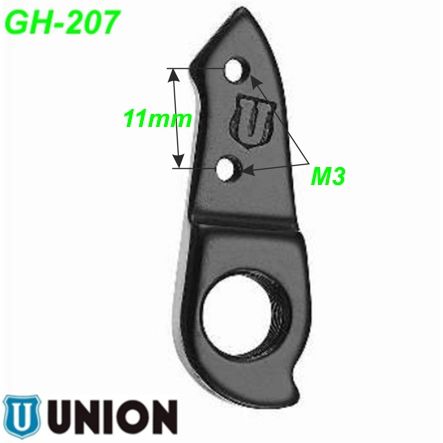 Ausfallende Schaltauge GH-207 Union Marwi Cervelo