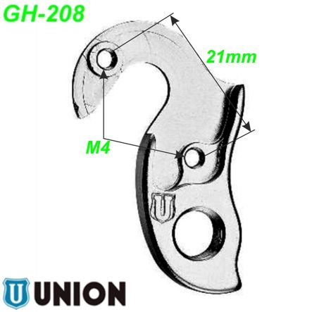 Ausfallende Schaltauge GH-208 Union Marwi Colnago
