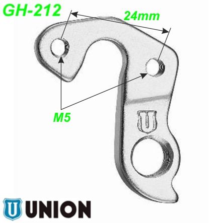 Ausfallende Schaltauge GH-212 Union Marwi Scott