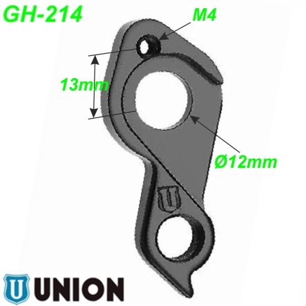 Ausfallende Schaltauge GH-214 Union Marwi Focus