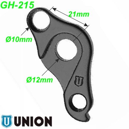 Ausfallende Schaltauge GH-215 Union Marwi Focus