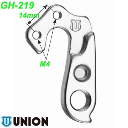Ausfallende Schaltauge GH-219 Union Marwi Bergamont Haibike