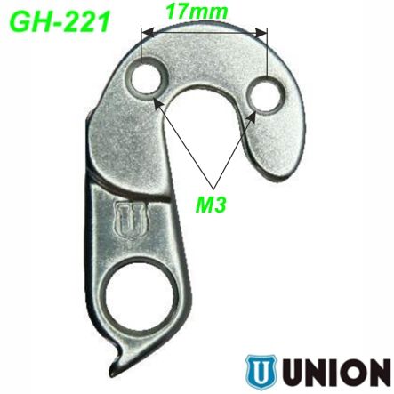 Ausfallende Schaltauge GH-221 Union Marwi Lapierre
