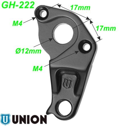 Ausfallende Schaltauge GH-222 Union Marwi Lapierre