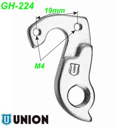 Ausfallende Schaltauge GH-224 Union Marwi Haibike