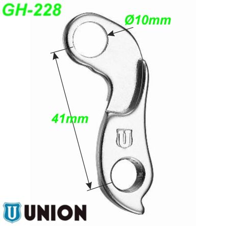 Ausfallende Schaltauge GH-228 Union Marwi Fuji Full Dynamix