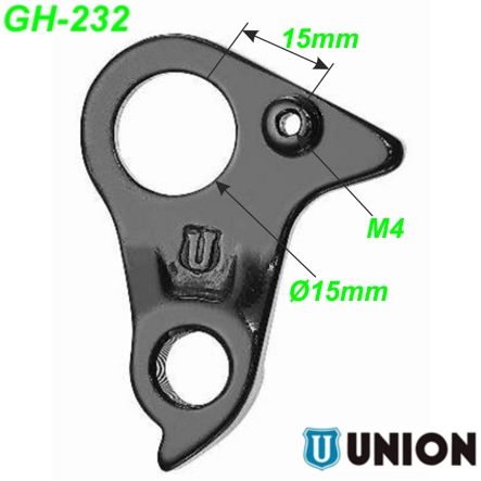 Ausfallende Schaltauge GH-232 Union Marwi Felt