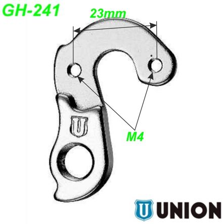 Ausfallende Schaltauge GH-241 Union Marwi Corratec Fuji Lapierre