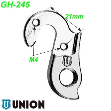 Ausfallende Schaltauge GH-245 Union Marwi Bulls Focus Raleigh