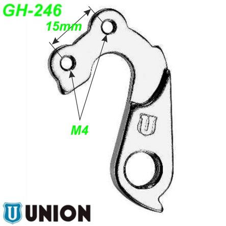 Ausfallende Schaltauge GH-246 Union Marwi KTM