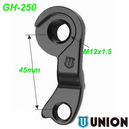 Ausfallende Schaltauge GH-250 Union Marwi Bulls