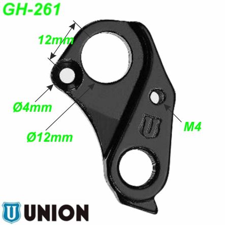 Ausfallende Schaltauge GH-261 Union Marwi Giant