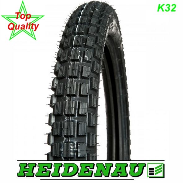 Heidenau Mofa Pneu K32 16x2.75 16x2 3/4 46M Rf schwarz