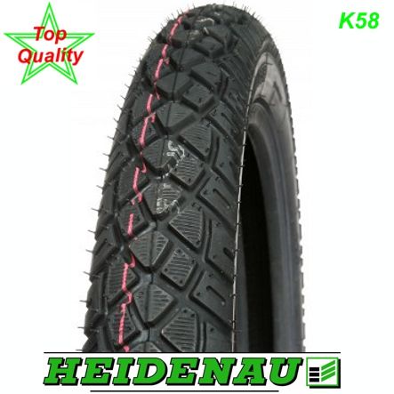 Heidenau Mofa Pneu K58 17x2.75 17x2 3/4 47P TT Rf. schwarz