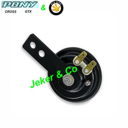 Mofa Horn 6 V AC chrom