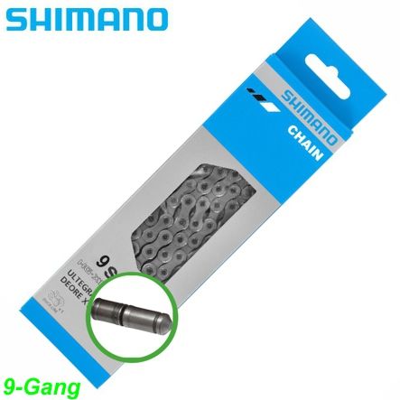 Shimano Kette 9-G. CN-E6070 118 Glieder Box Steps