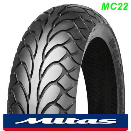 Roller Pneu Mitas MC22 100/80-10 53L TL Elegance